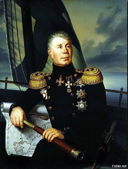 Эрмитаж – Портрет адмирала Ивана Федоровича Крузенштерна