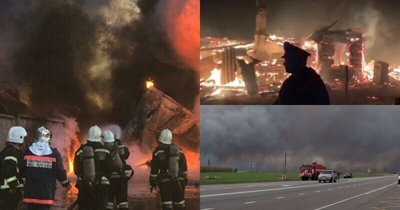 Три взрыва в минуту и режим ЧС: последние новости о пожаре на складе боеприпасов