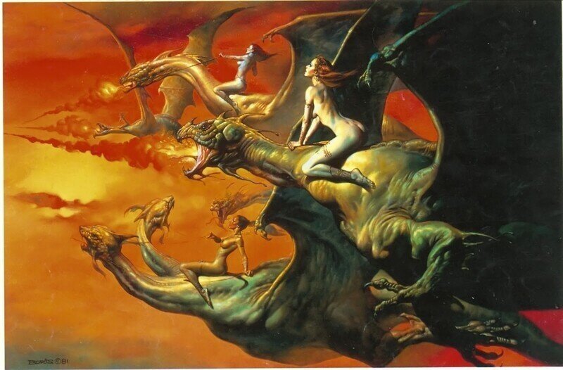 Борис. Борис Вальехо. Он же Борис Валеджио. Он же Boris Vallejo