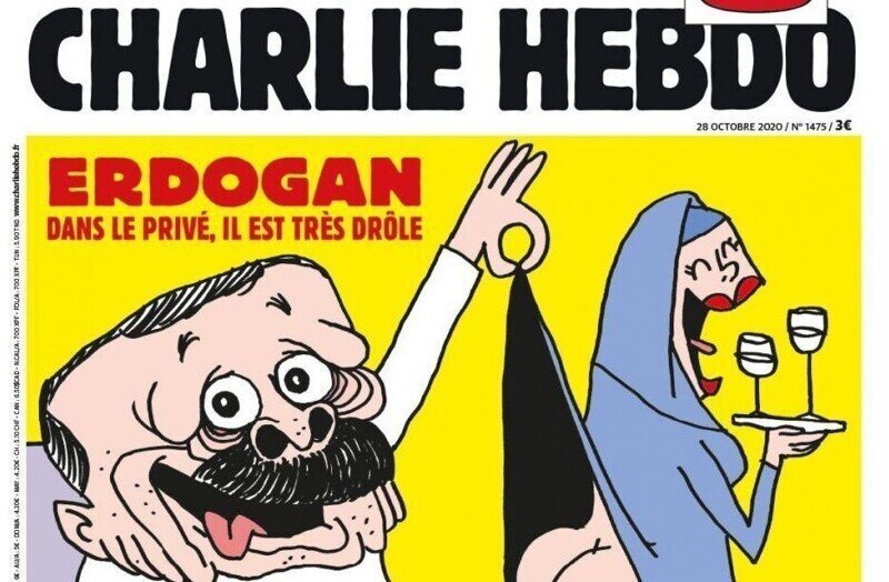 О недопущении антимусульманских публикаций заявили в Турции после появления карикатур на Эрдогана