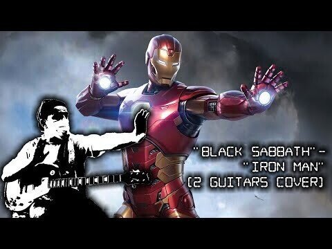 "Black Sabbath" - "Iron Man" (2 guitars cover)