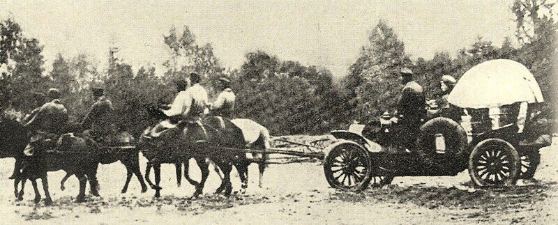 Первая автомобильная гонка Пекин-Париж. 1907. Часть 2