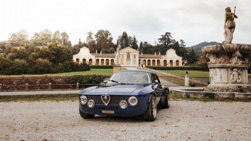 Итальянцы выпустили электрический рестомод Alfa Romeo Giulia GT
