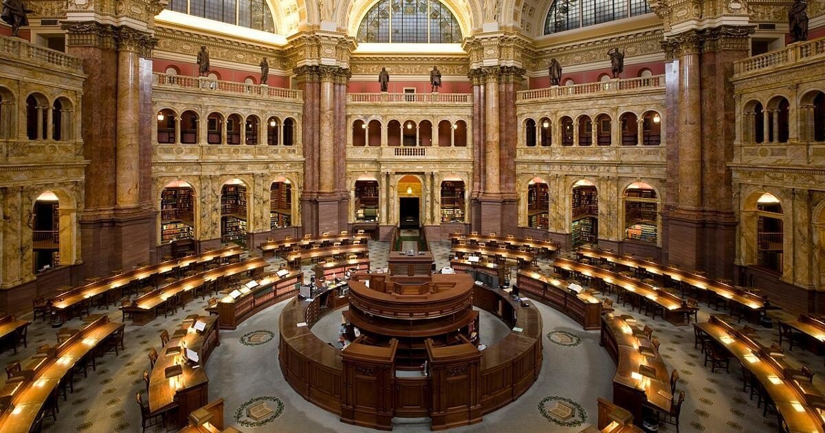 Библиотека Конгресса — самая большая библиотека Земли