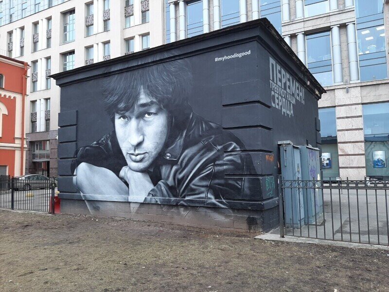 Знаменитые граффити с изображением Сергея Бодрова и Виктора Цоя могут оказаться вне закона