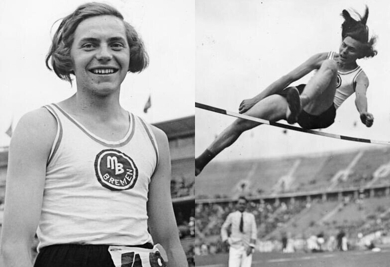 Дора Ратьен-любимая спортсменка Гитлера оказалась мужчиной