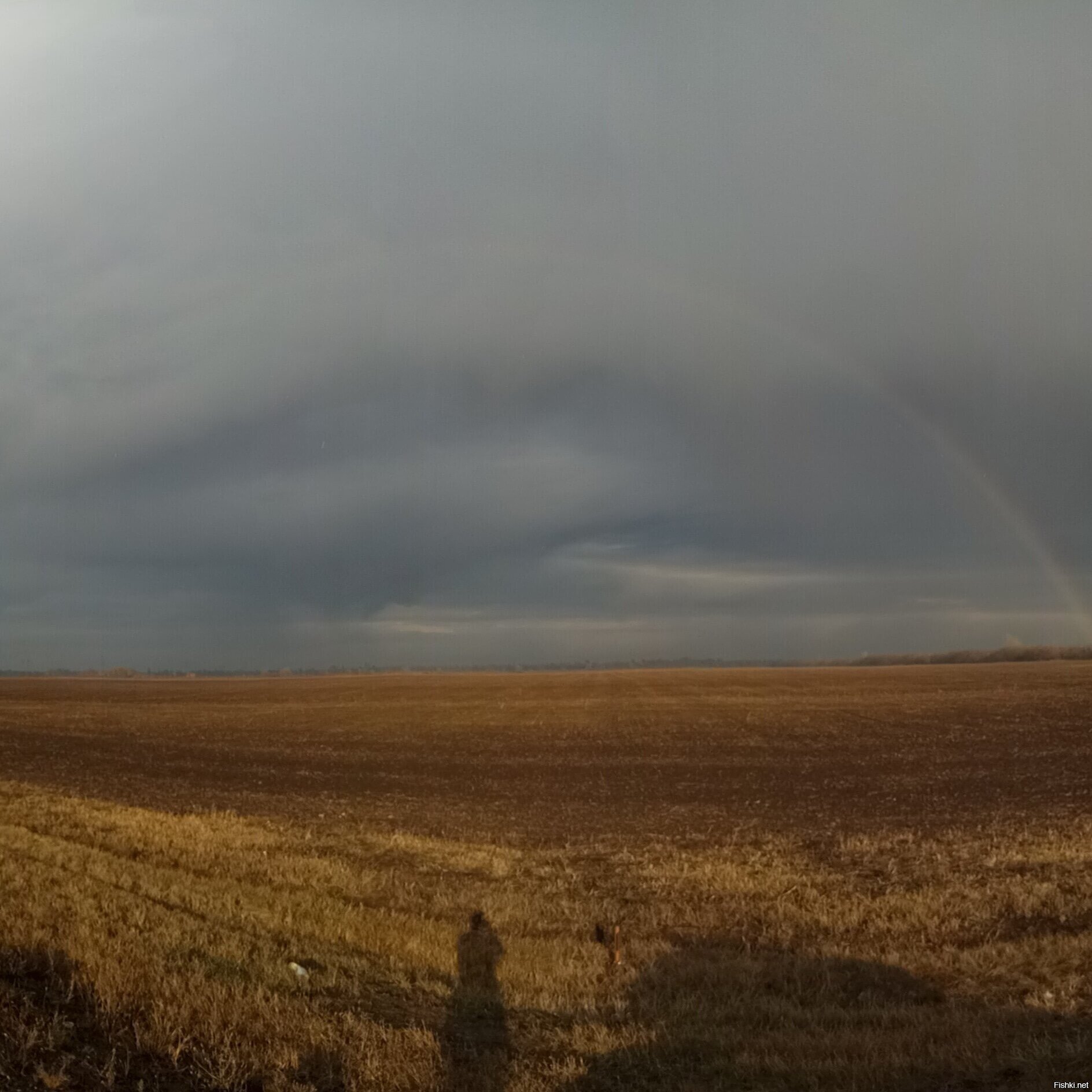 Второе декабря, радуга возле Белореченска