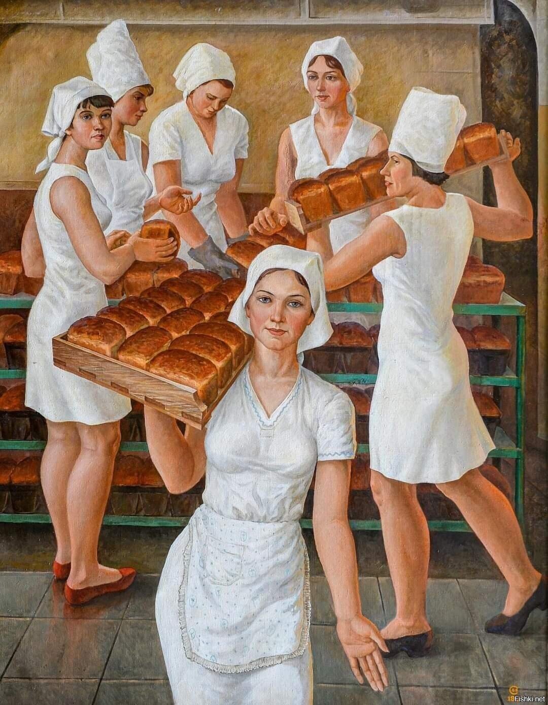 "Булочницы" 1982 год