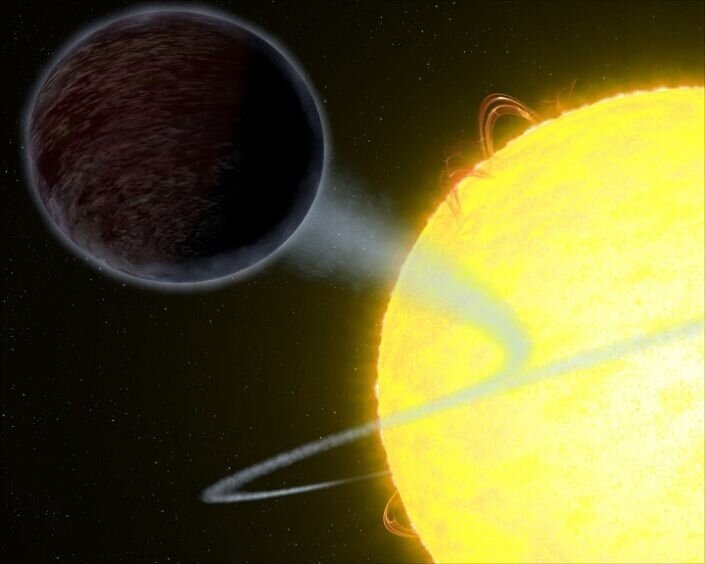 Одна из самых чёрных планет в нашей Галактике погибнет быстрее, чем ожидалось