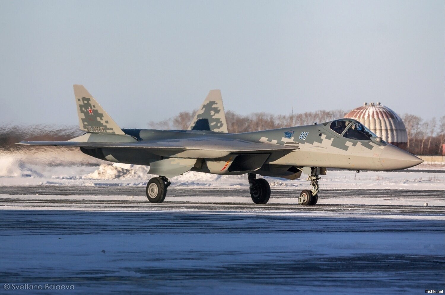 Первый серийный Су-57