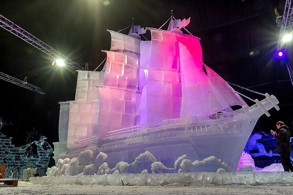 Фестиваль ледовых скульптур ICE Fantasy Питер
