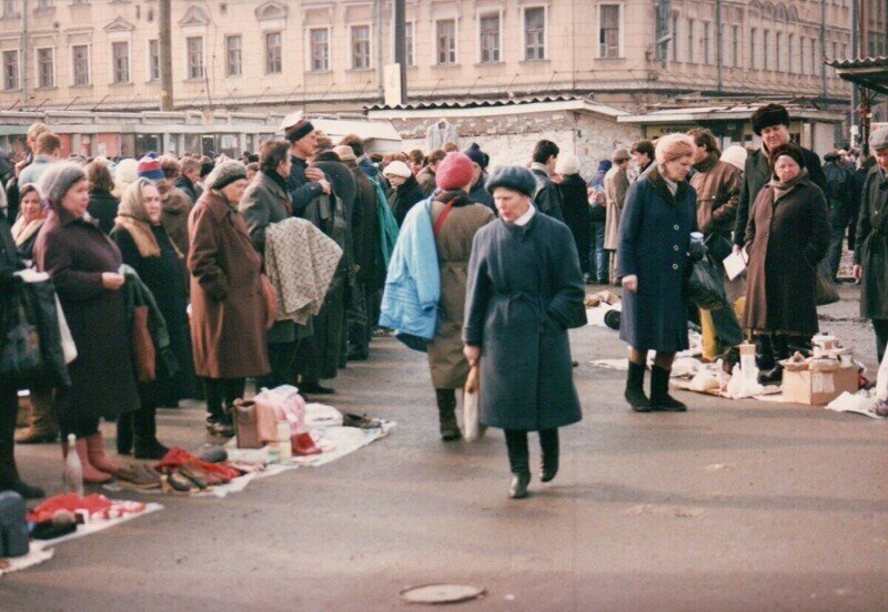 Прогулка по Санкт-Петербургу 1992 года