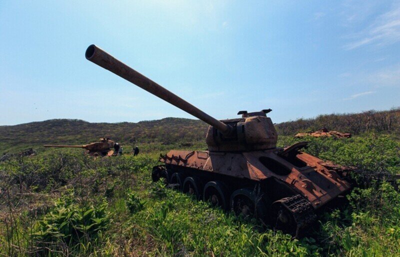 Фотопутешествие на Остров погибших танков