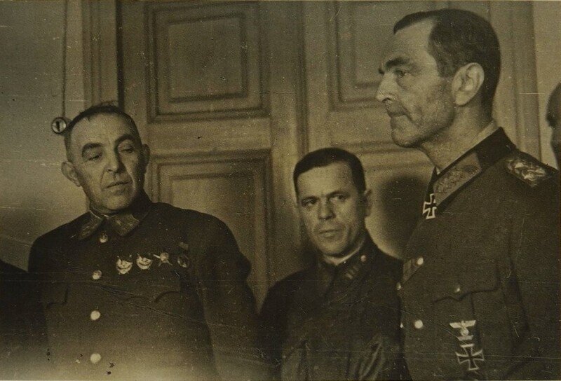 Пленение фельдмаршала Паулюса в Сталинграде