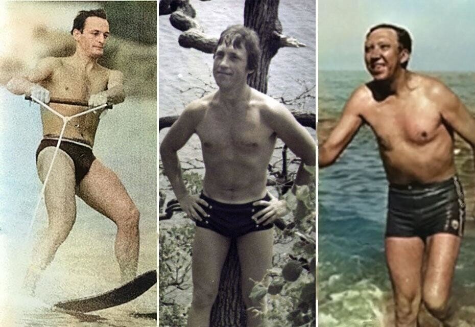 Фото любимых советских актёров на пляже из их домашних архивов