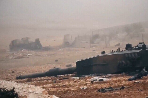 Российские военные уничтожили в Сирии турецкие танки и бронеавтомобили