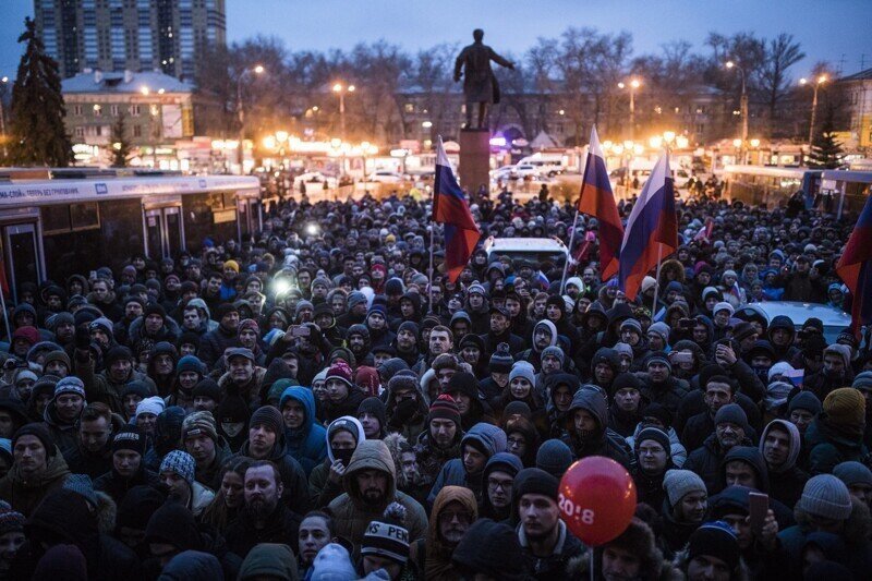 Госдума повысила в 4 раза штрафы за невыполнение требований силовиков на митингах