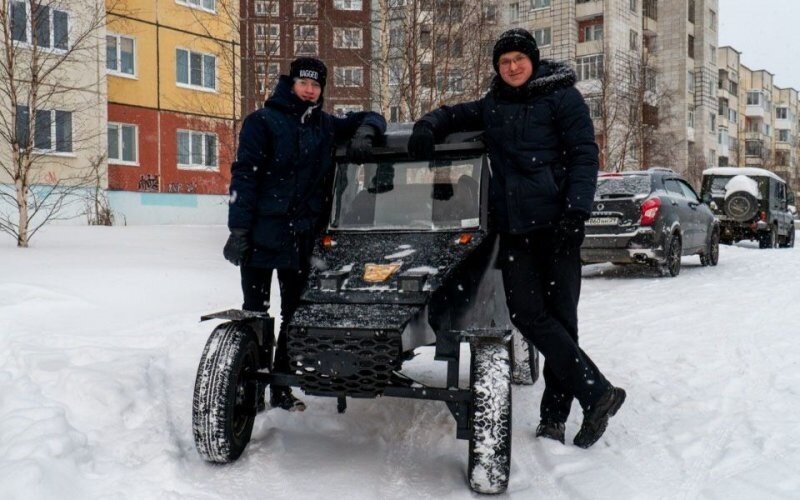 Два школьника из Северовдвинска собрали автомобиль, потратив всего 30 тысяч рублей