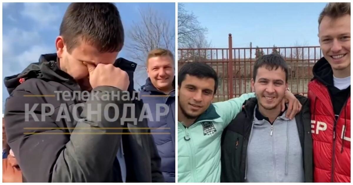 Футболисты "Краснодара" подарили машину таксисту-инвалиду, которого травили в соцсетях