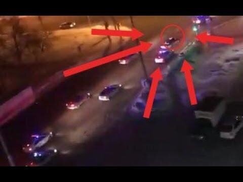 Эпичное видео погони со стрельбой: 7 машин ДПС за ВАЗ в Екатеринбурге