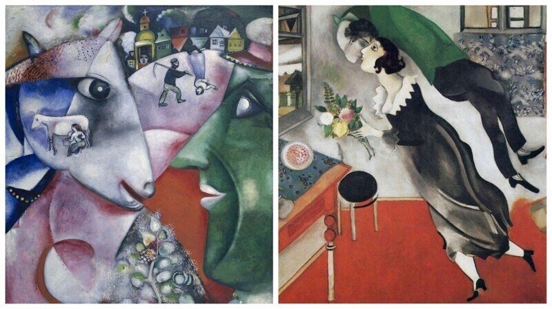 5 знаменитых работ Марка Шагала, которые поражают необычностью и красотой