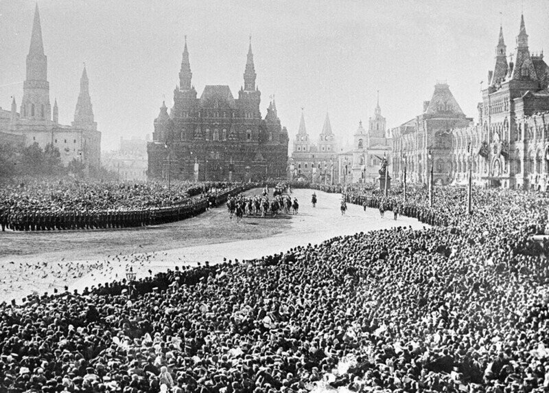 Российская Империя: как выглядела Москва в 1913 году?