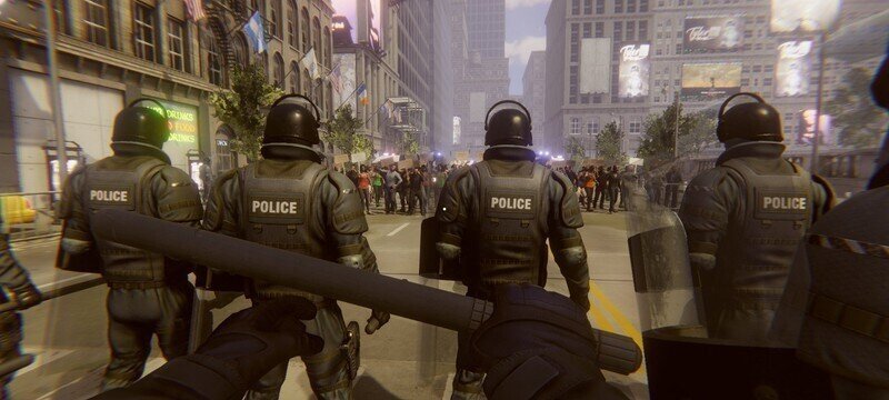 Riot Control Simulator и Расовые протесты в Миннесоте, что их объединяет
