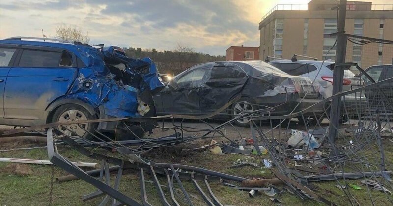 Авария дня. Нетрезвый водитель протаранил пять автомобилей в Москве