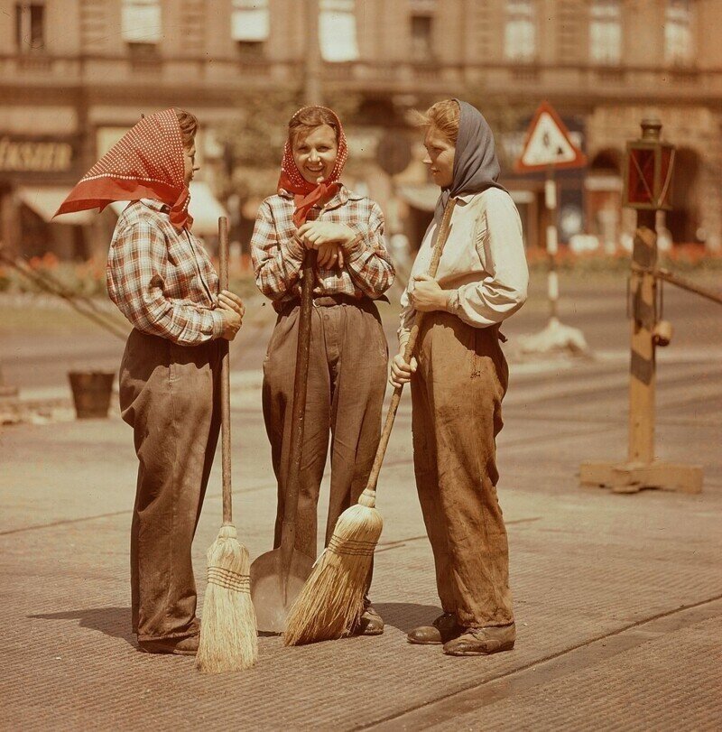 1950-е. Венгрия на снимках фотографа Пола Алмази