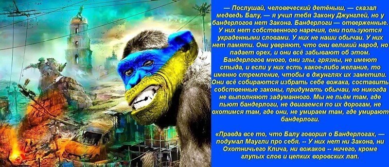 Расчехлились, бандерлоги