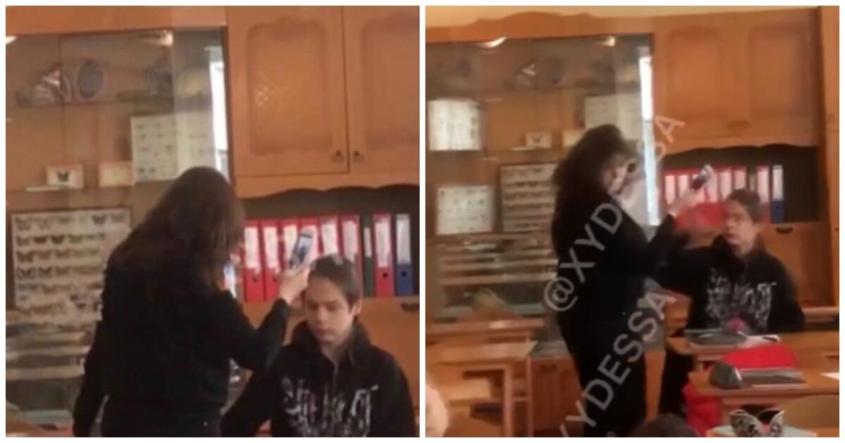 В Одессе школьник распылил перцовку в лицо преподавательницы