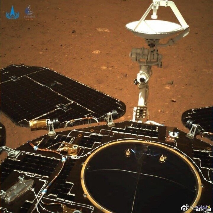 Марсоход «Чжужун» освоился, проверил сам себя, и начал отправлять информацию
