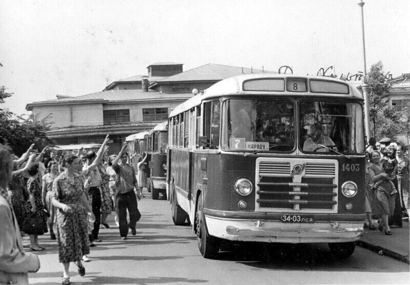 Прогулка по Ленинграду 1960 года