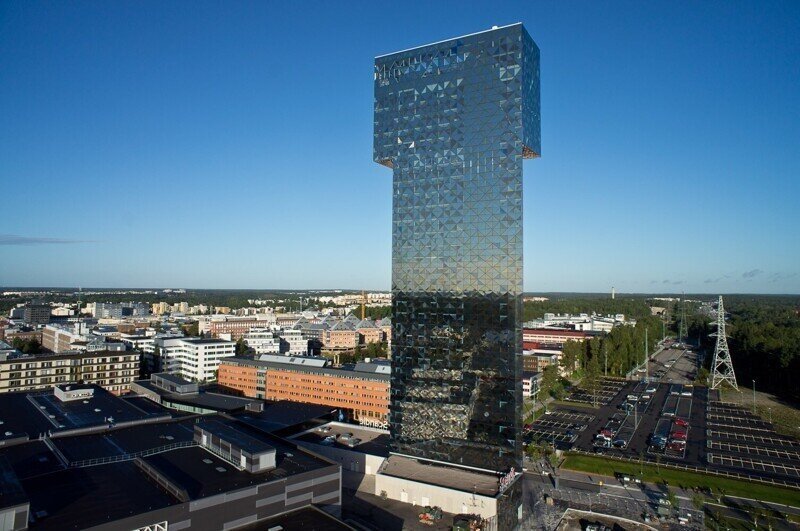 Небоскреб Victoria Tower в Стокгольмской кремниевой долине