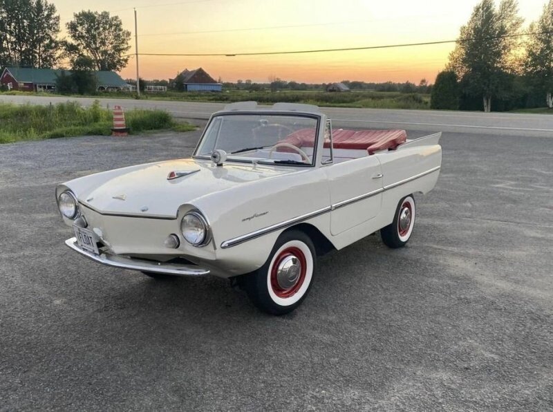 На мотор надейся, но вёсла не забудь: Amphicar 770, идеальная машина для рыбалки