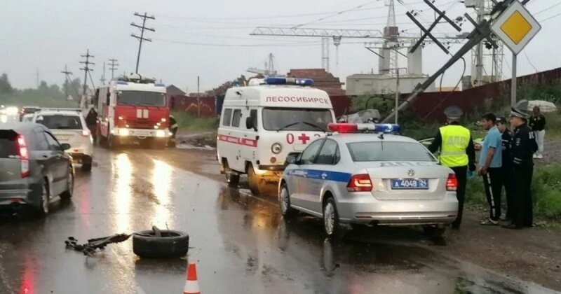 Авария дня. Трое молодых парней погибли в Красноярском крае