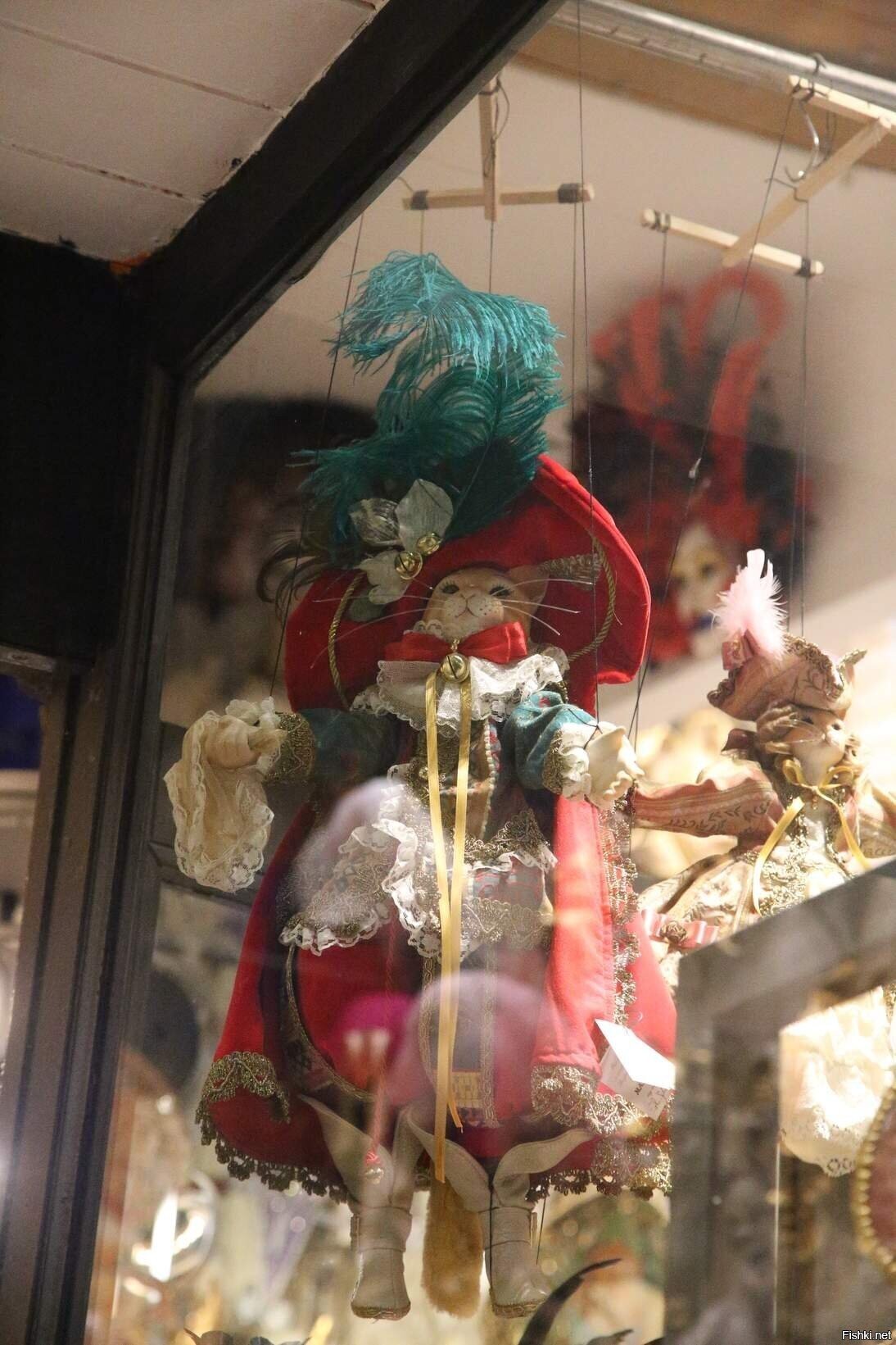 Кукла-марионетка Кот в сапогах