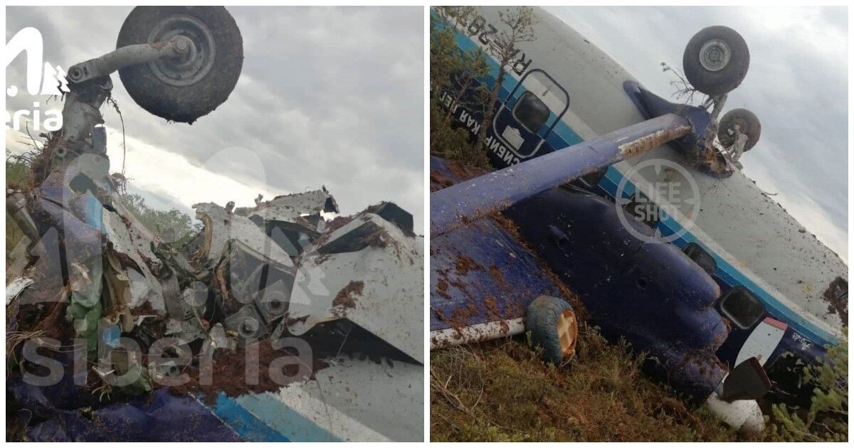 Пассажирский Ан-28 совершил жесткую посадку в Томской области