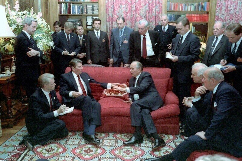 Как Рейган Горби обольщал