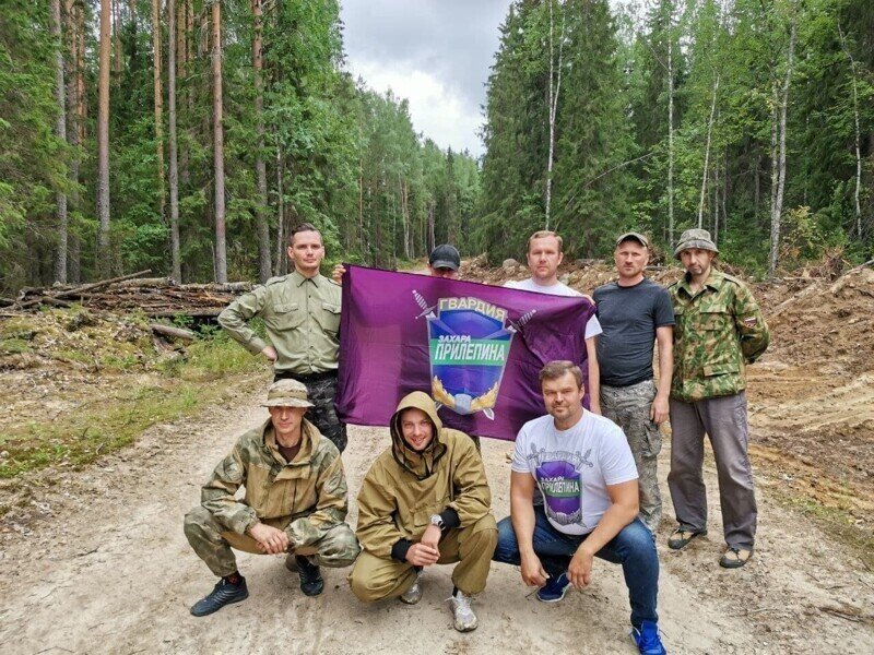 Гвардейцы помогли ликвидировать пожары в Карелии