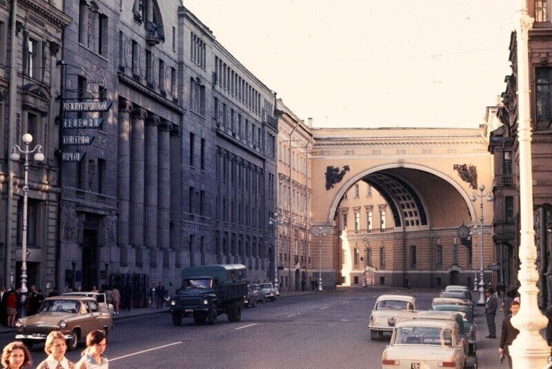 Прогулка по Ленинграду 1970 года