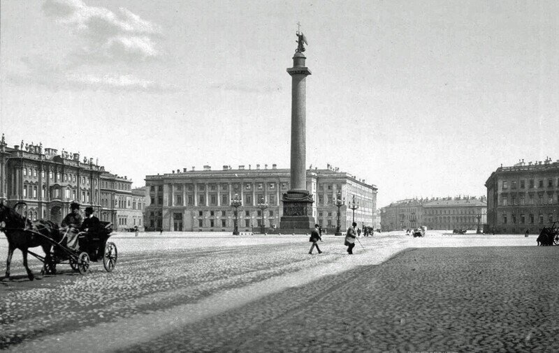 Старый Петербург. Дворцовая площадь