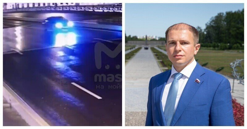 Водитель депутата Госдумы проигнорировал ограждение и перелетел через разводящийся мост