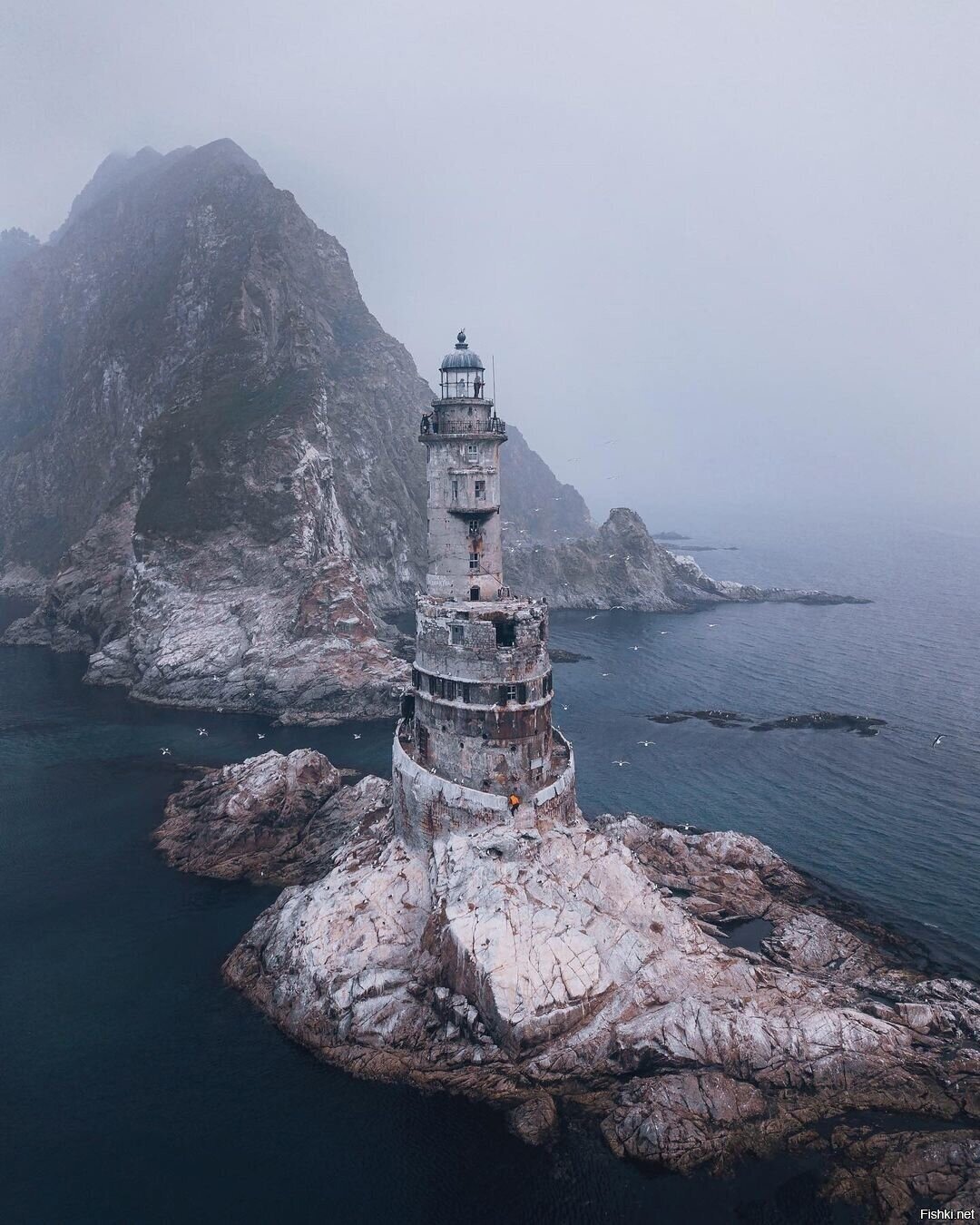 Заброшенный маяк Анива