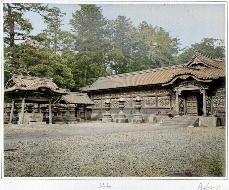 Цветные фотографии Японии 1873-1874 годов