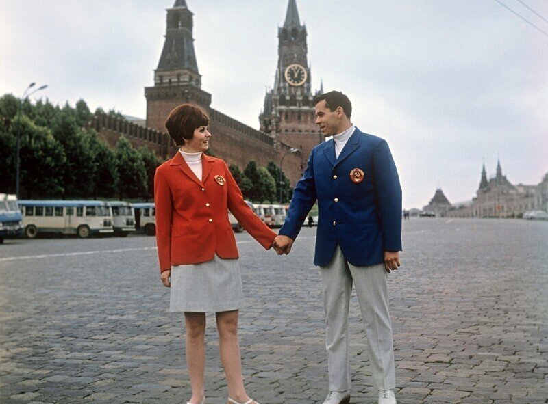 20 век в цвете. 1968 год в СССР