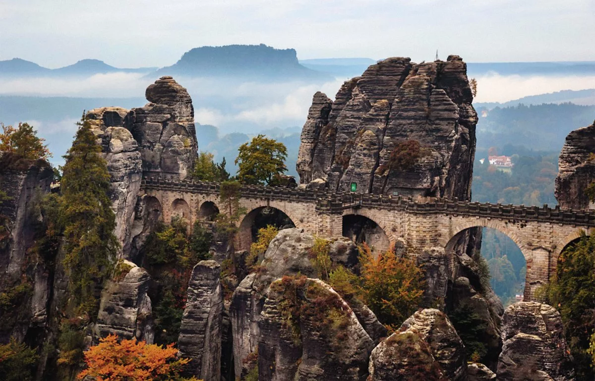  Бастай - удивительное каменное чудо Германии