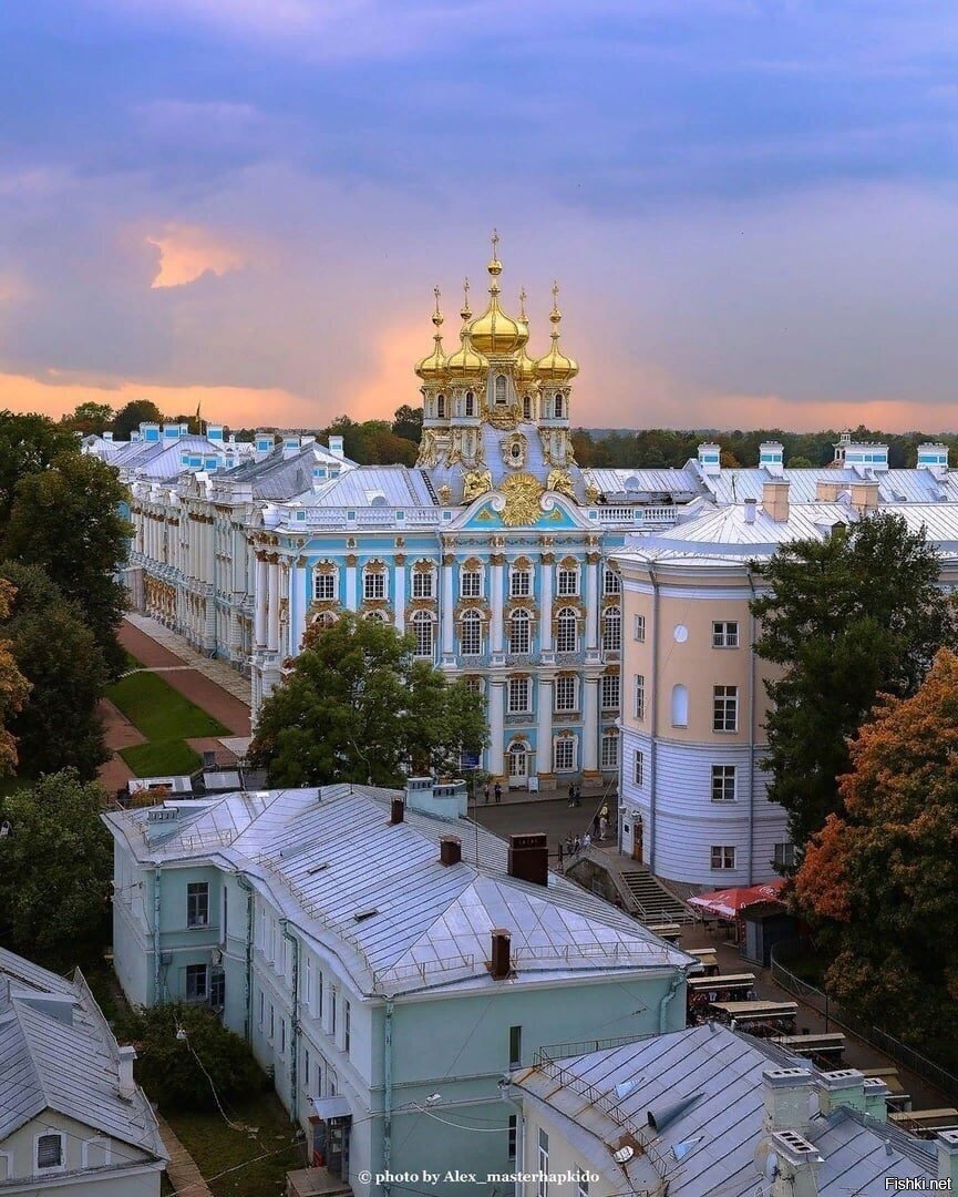Большой Екатерининский дворец в Царском Селе