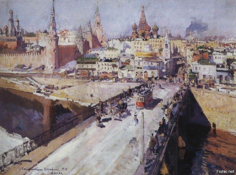 Коровин Константин Алексеевич – Москворецкий мост