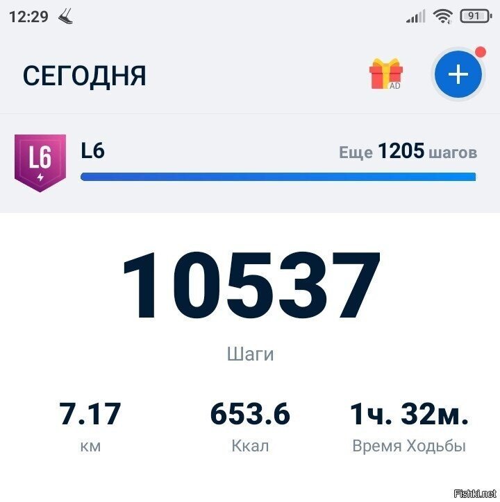 Кто как, а я день ходьбы чуть попраздновал